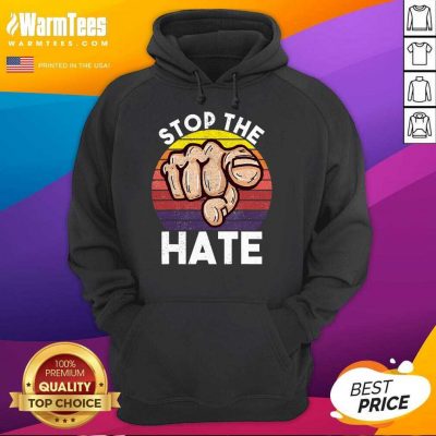 Awesome Stop Asian Hate Hand Vintage Hoodie