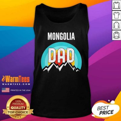 Mongolia Dad Fathers Day 2021 Tank Top