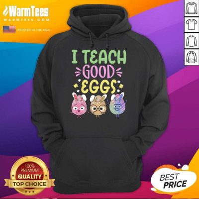 Happy I Teach Good Eggs Relaxed 1073 Hoodie