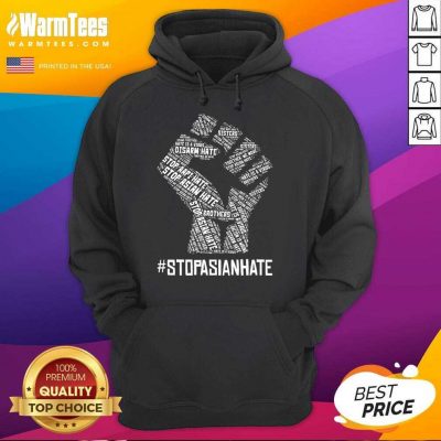 Premium Stop Asian Hate Hand Brothers Hoodie