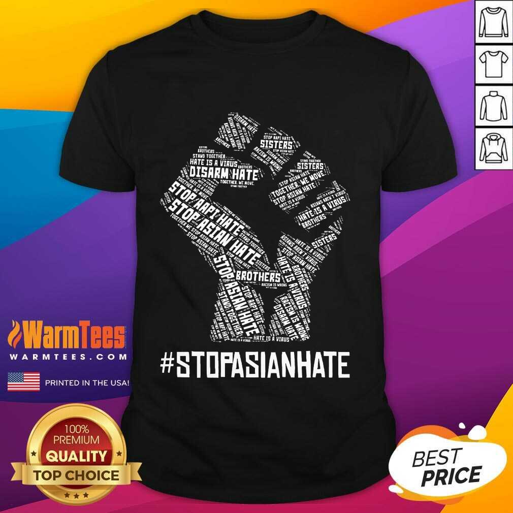 Premium Stop Asian Hate Hand Brothers Shirt