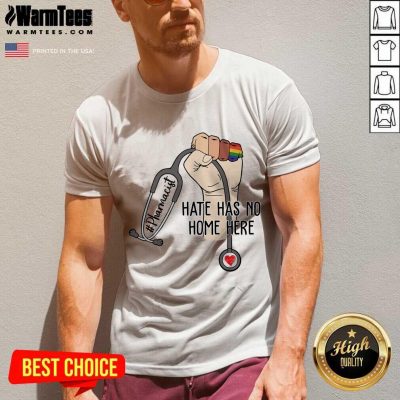Hot Pharmacist Hate Has No Home Here V-neck