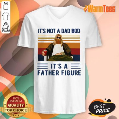 Fat Thor It Is Not A Dad Bod It Is A Father Figure Vintage V-Neck