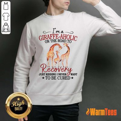 Giraffe Aholic Recovery Giraffe Sweater