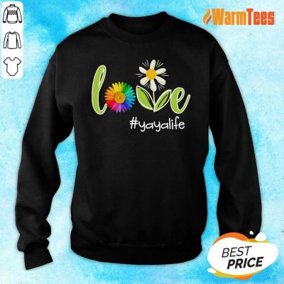 Love Yaya Life Flower Artistry Sweater