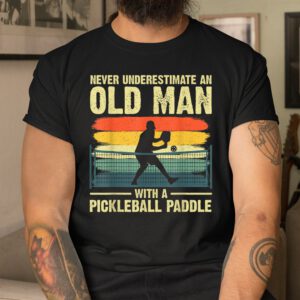 Cool Pickleball Grandpa Pickleball Player Shirt