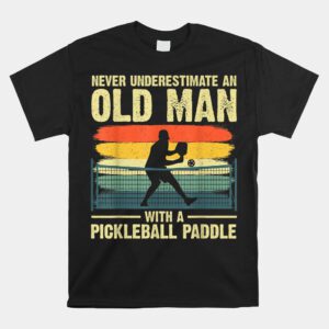 Cool Pickleball Grandpa Pickleball Player Shirt