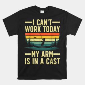 Funny Fishin Fisherman Arm Cast Fish Hunting Shirt