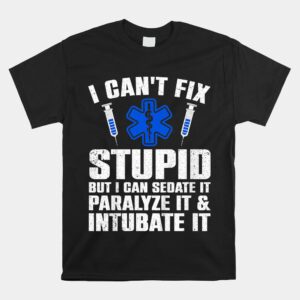 Funny Paramedic Emt Paramedic Ems Shirt