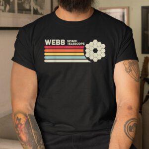 James Webb Space Telescope Retro Jwst Webb Telescope Shirt