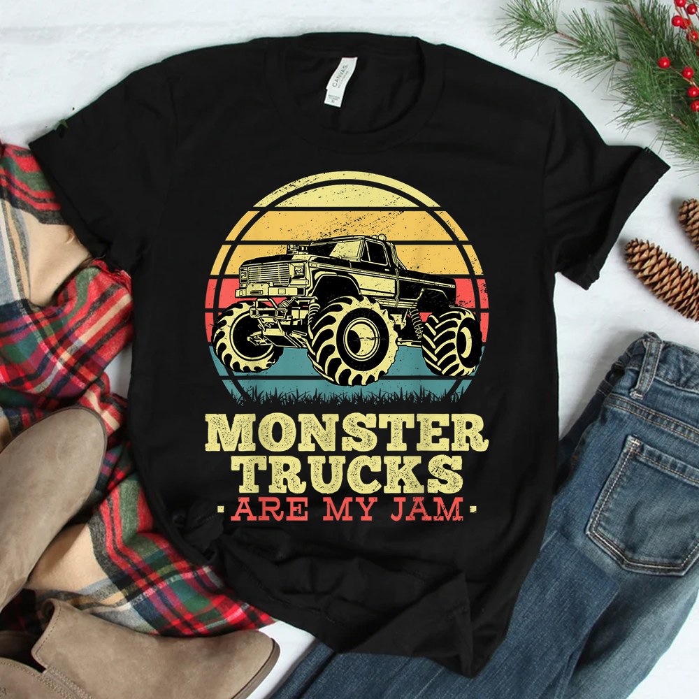 Monster Truck Are My Jam For Monster Truck Shirt