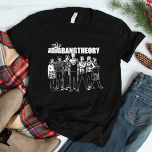 The Big Bang Theory Monochrome Group Shirt