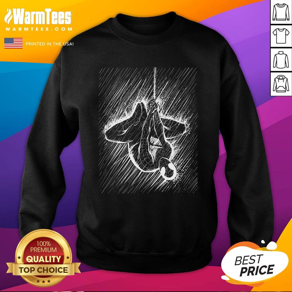 Awesome Spider Man In The Rain Sweatshirt