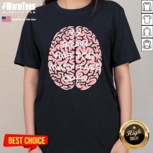 Funny My Brain Has Too Many Tabs Open Ladies-Tee