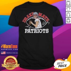 Hot Patriots Drake Maye Signature T-Shirt