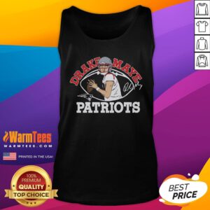 Hot Patriots Drake Maye Signature Tank-Top