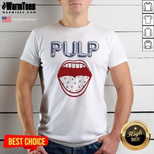 Official Pulp US Tour Big Mouth T-Shirt