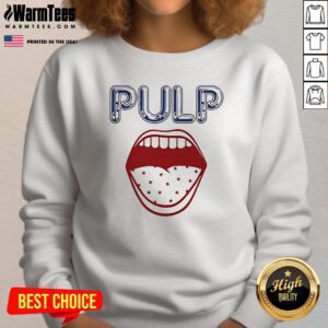 Official Pulp US Tour Big Mouth Sweatshirt