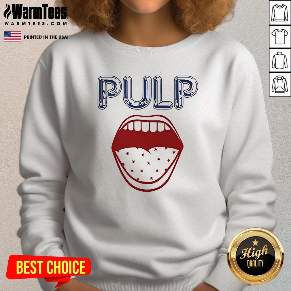 Official Pulp US Tour Big Mouth Sweatshirt