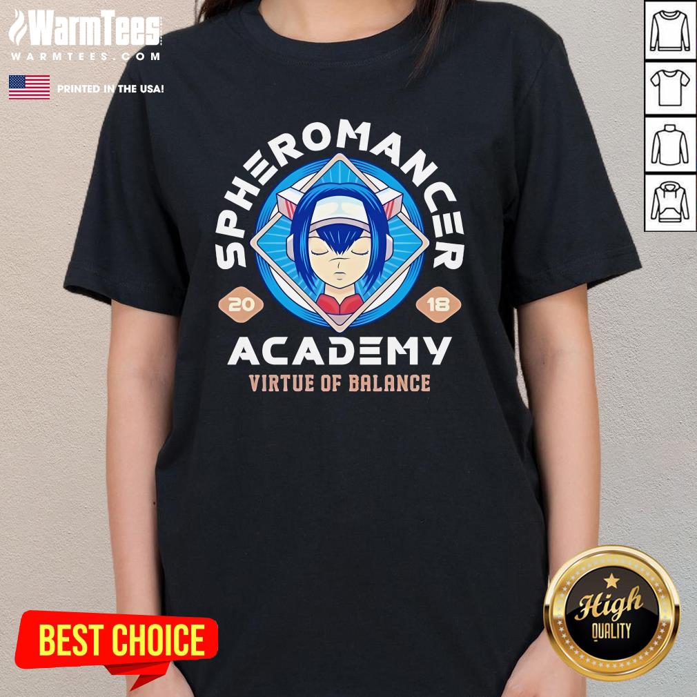 Official Spheromancer Academy Virtue Of Balance 2018 Ladies-Tee