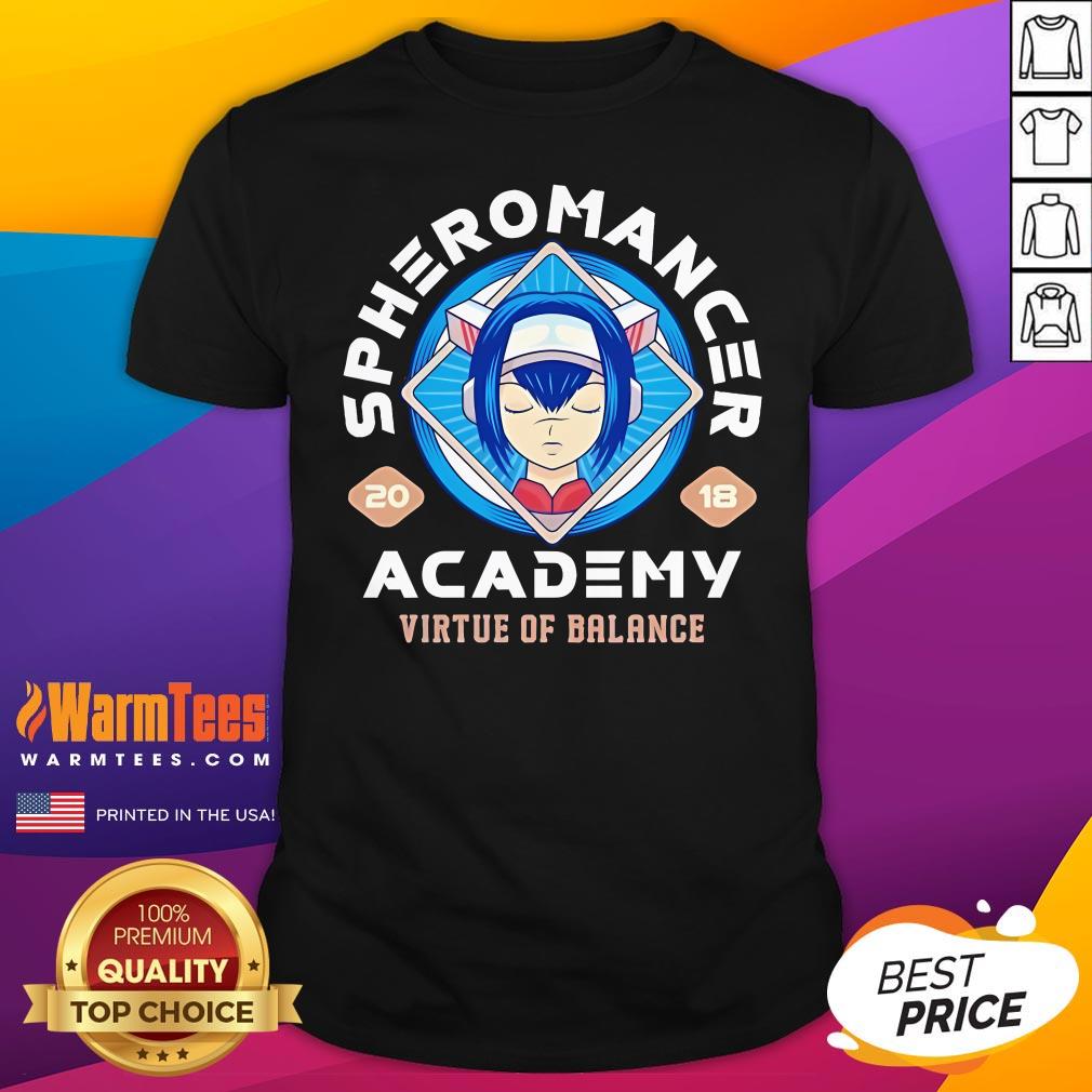 Official Spheromancer Academy Virtue Of Balance 2018 T-Shirt
