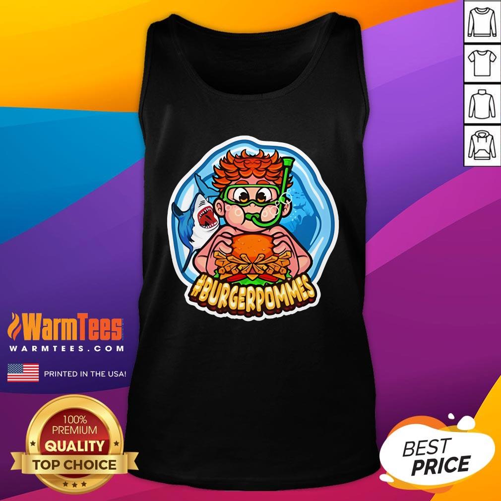 Official Ukasbs Burgerpommes Shark Tank-Top