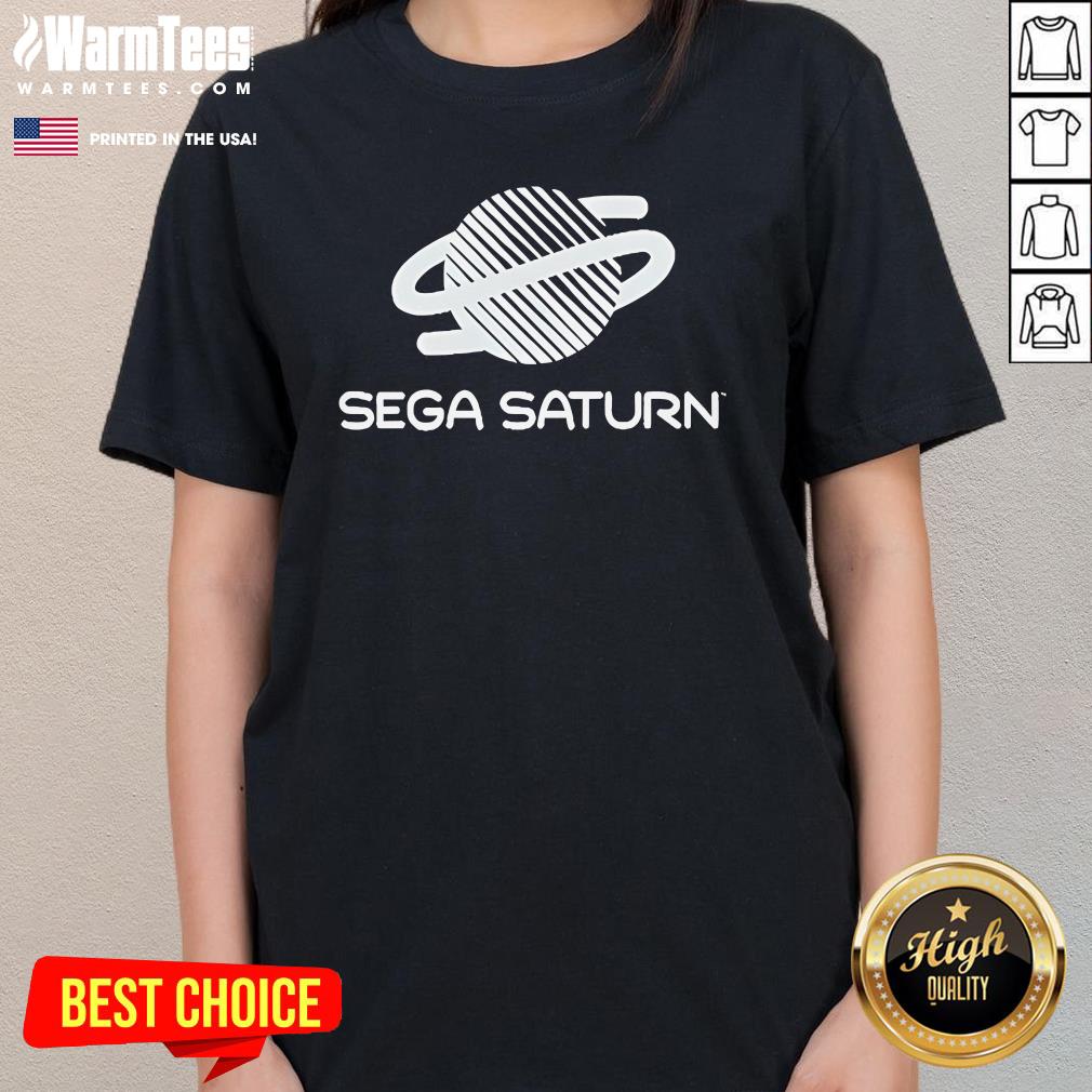 Official Walaber Sega Saturn Retro Logo Ladies-Tee
