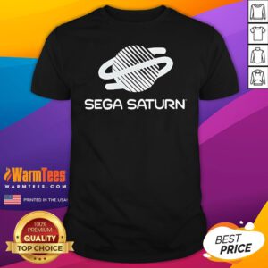 Official Walaber Sega Saturn Retro Logo T-Shirt