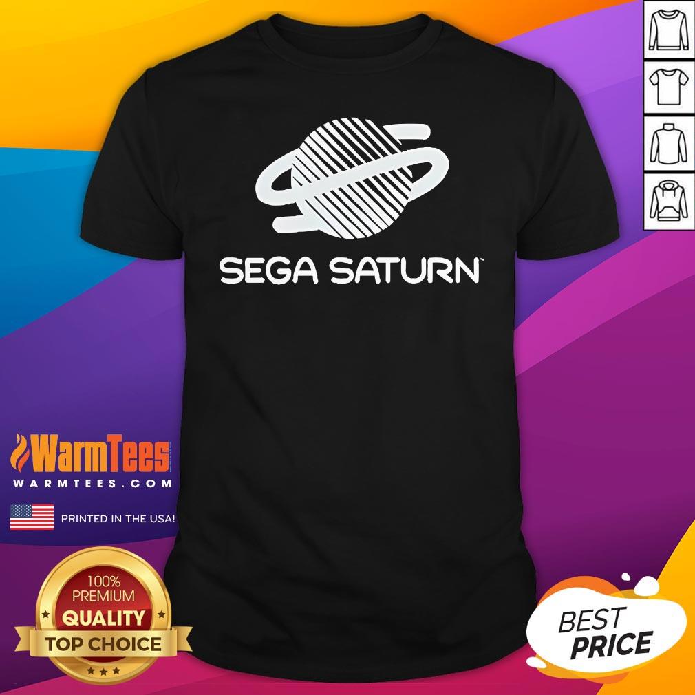 Official Walaber Sega Saturn Retro Logo T-Shirt