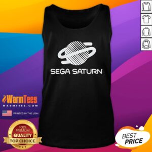 Official Walaber Sega Saturn Retro Logo Tank-Top