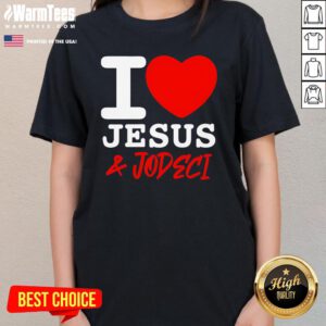 Original I Love Jesus And Jodeci Ladies-Tee
