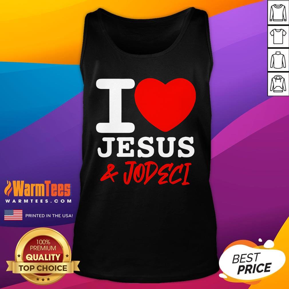 Original I Love Jesus And Jodeci Tank-Top