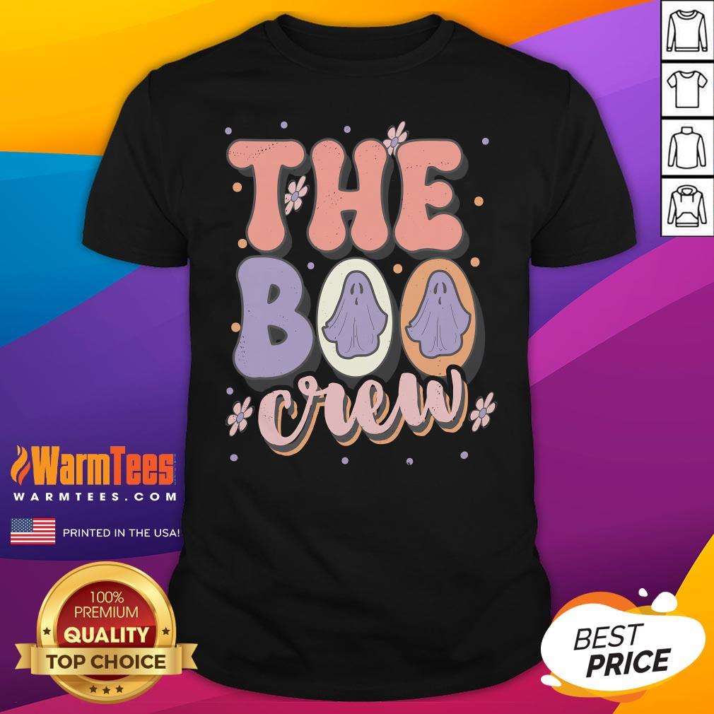 Top The Boo Cew Halloween Ghost T-Shirt