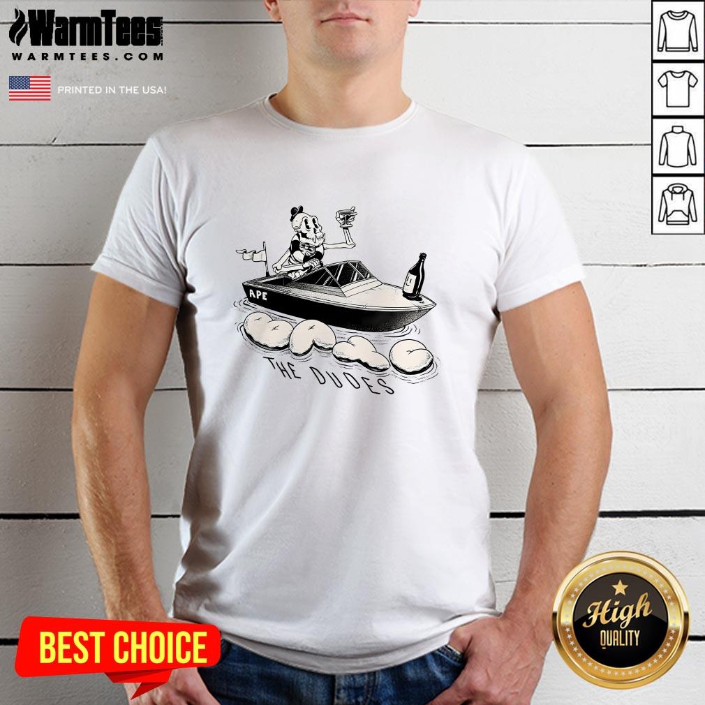 Awesome Booze Cruise Ape Skeleton T-Shirt