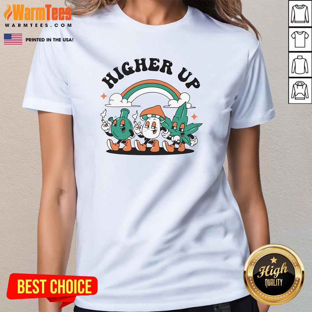 Awesome The Med Trio Higher Up Ladies-Tee