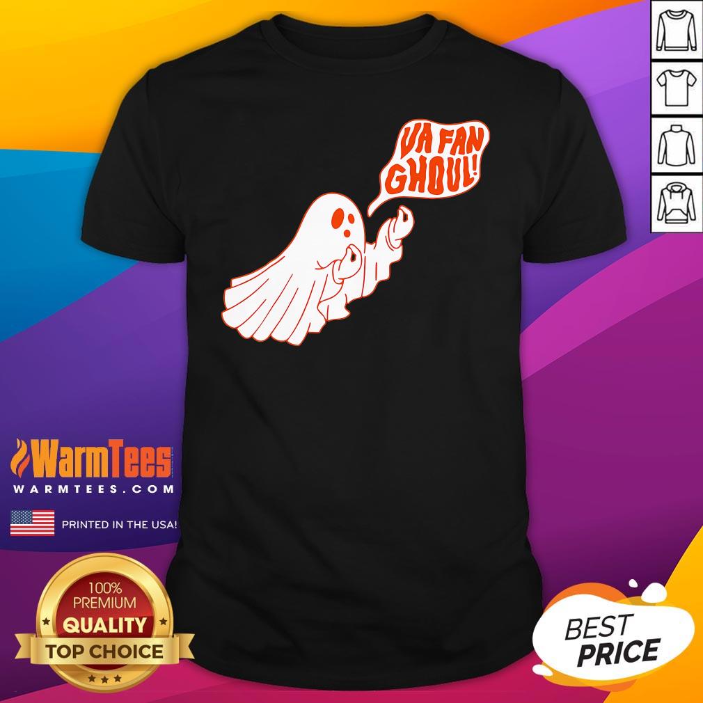 Cute Va Fan Ghoul Halloween Ghost T-Shirt