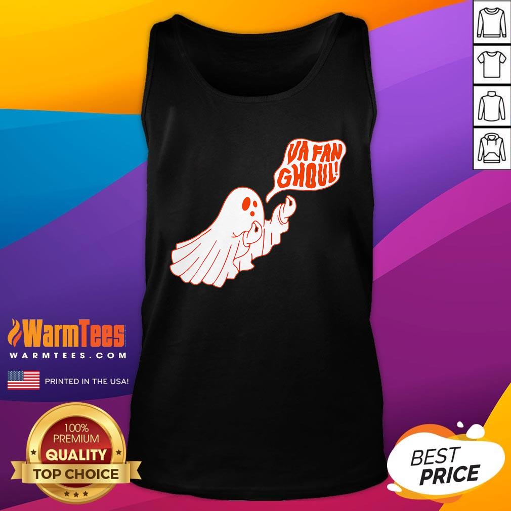 Cute Va Fan Ghoul Halloween Ghost Tank-Top