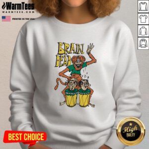 Funny Monkey Bongo Brain Sweatshirt