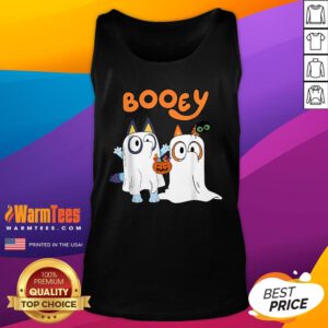 Happy Spooky Season Ghost Booey Halloween Tank-Top