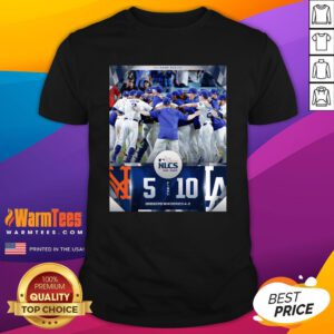 Hot New York Mets 5-10 Los Angeles Dodgers Final NLCS 2024 T-Shirt
