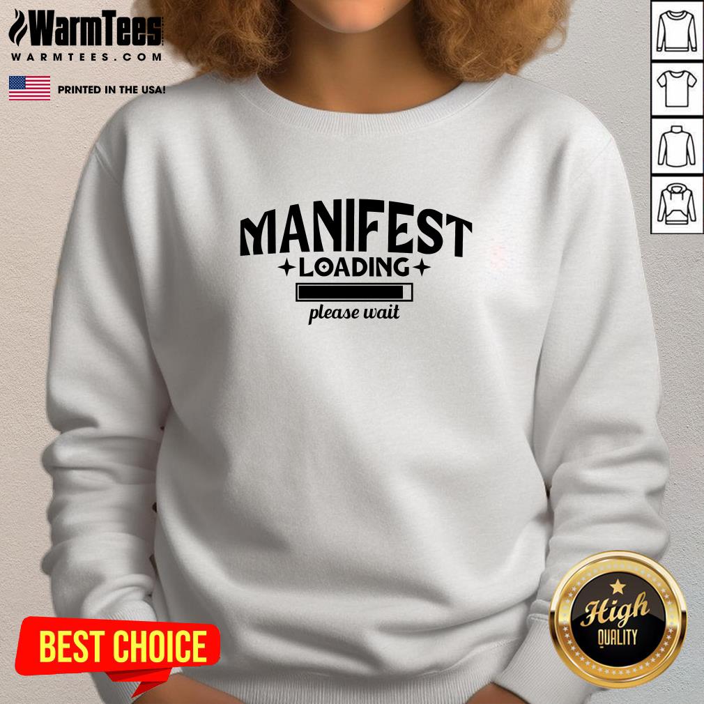 Nice Manifest Loading Please Wait Sweatshirt