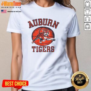 Official Auburn Tigers Vintage Basketball Ladies-Tee