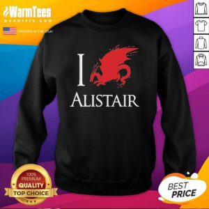 Official Blondenerd I Dragon Alistair Sweatshirt