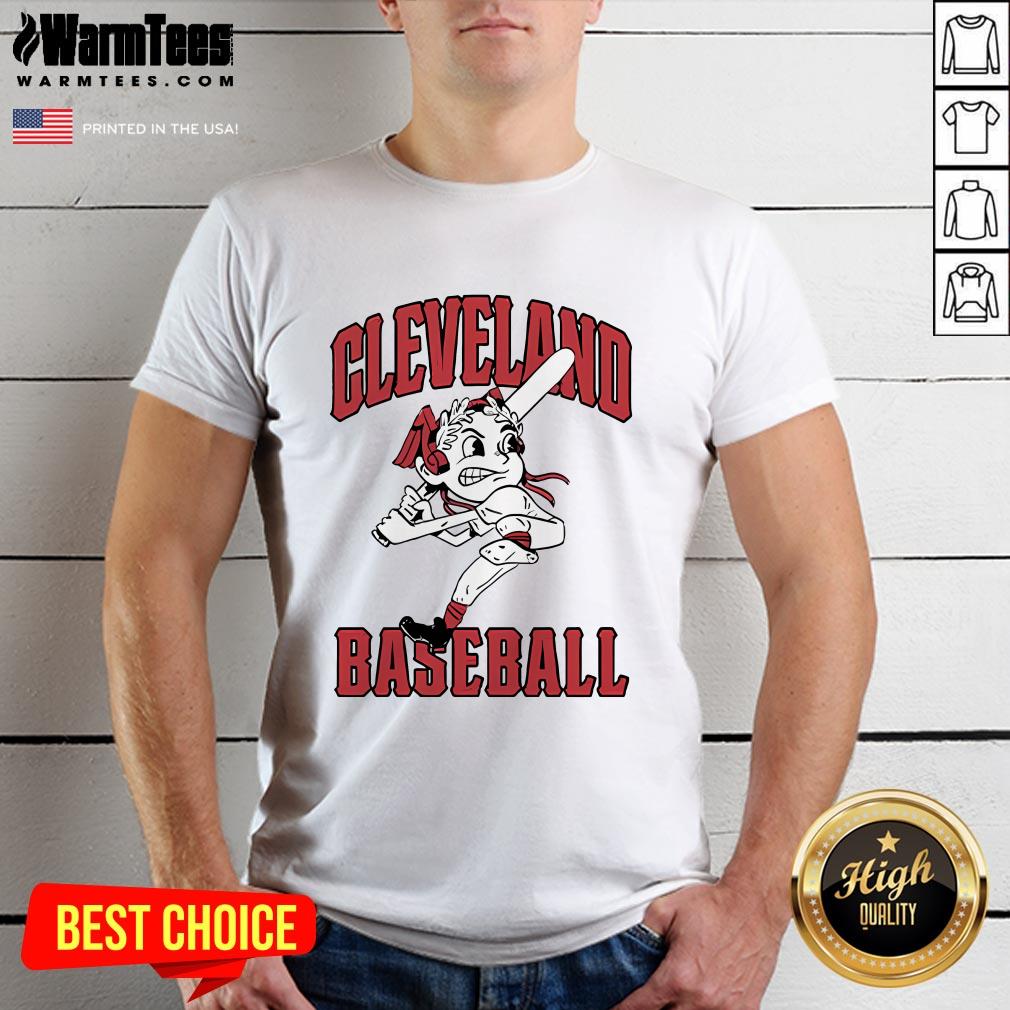 Official Cleveland Baseball Chief Wahoo-Inspired T-Shirt