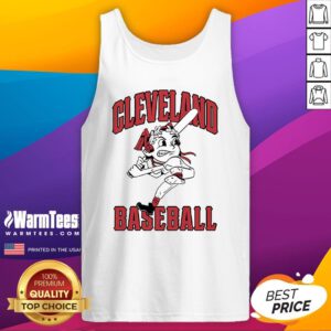 Official Cleveland Baseball Chief Wahoo-Inspired Tank-Top