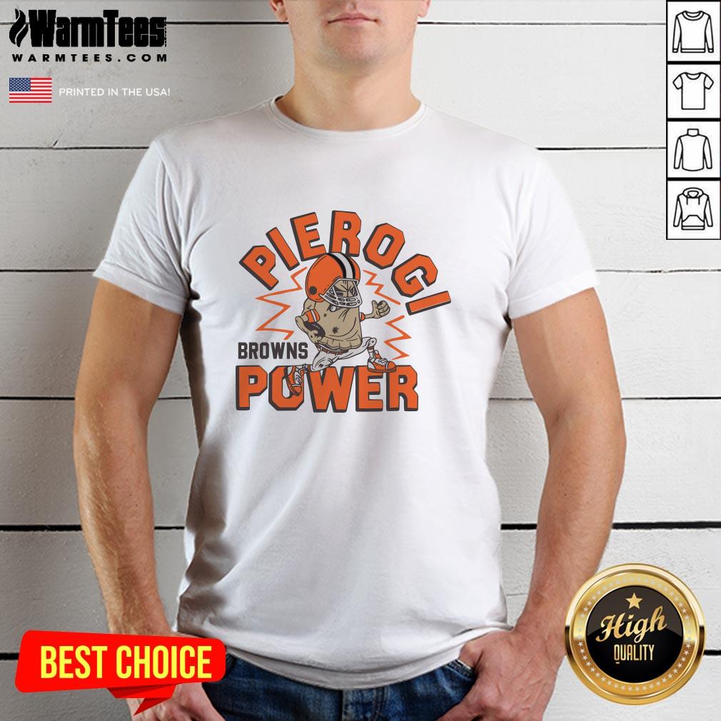 Official Cleveland Browns Pierogi Power T-Shirt