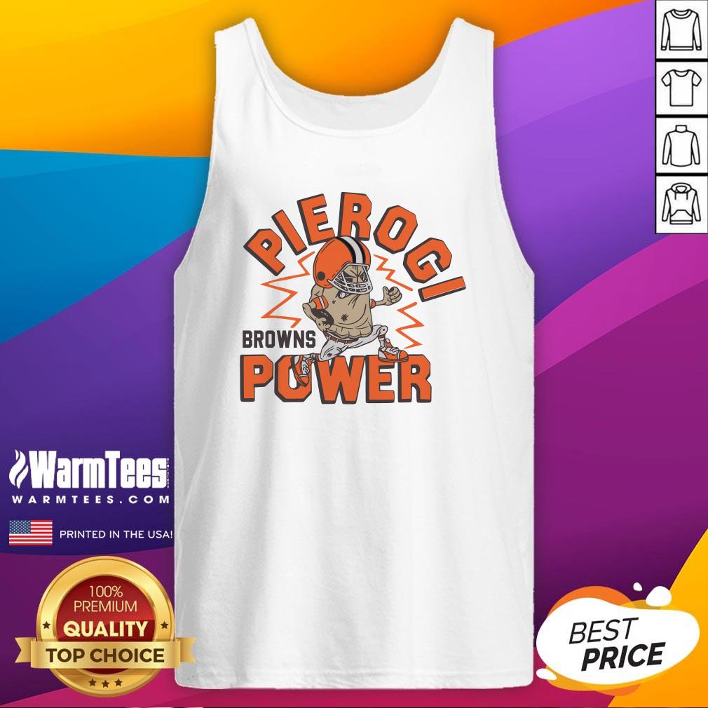 Official Cleveland Browns Pierogi Power Tank-Top