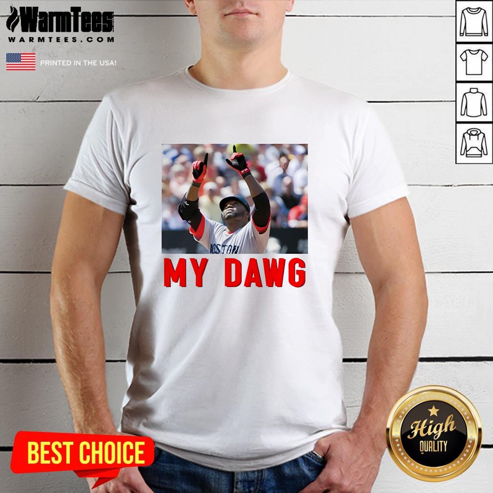Official Grimace David Ortiz My Dawg T-Shirt