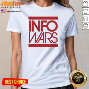 Official Info Wars Save Alex Jones' Broadcast Ladies-Tee