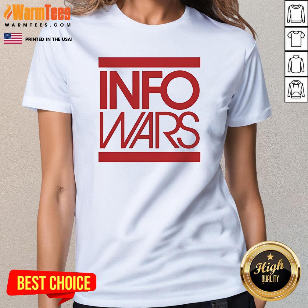 Official Info Wars Save Alex Jones' Broadcast Ladies-Tee